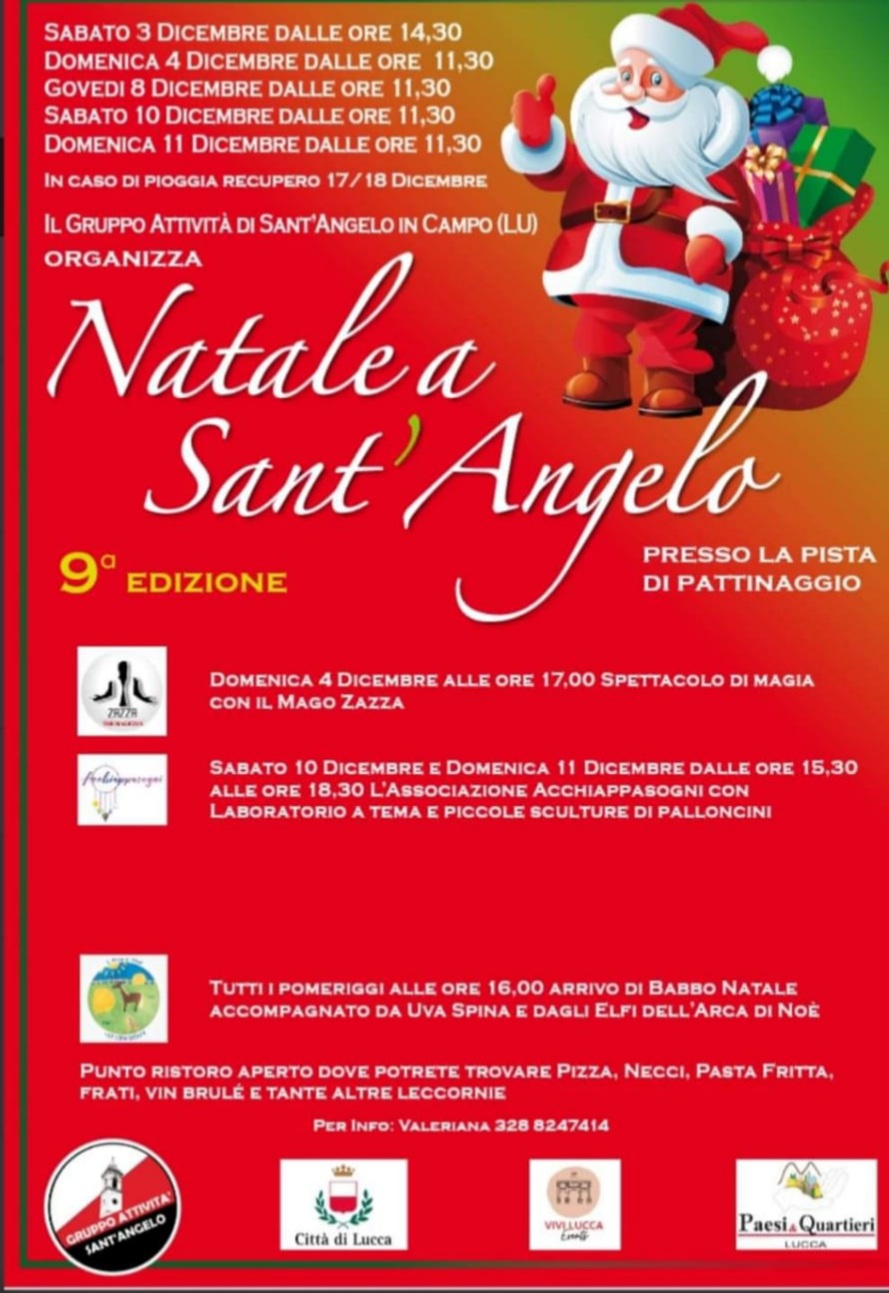MERCATINI DI NATALE: CASA INVERSE A S. ANGELO, LUCCA (3-4-8-10-11 dicembre)