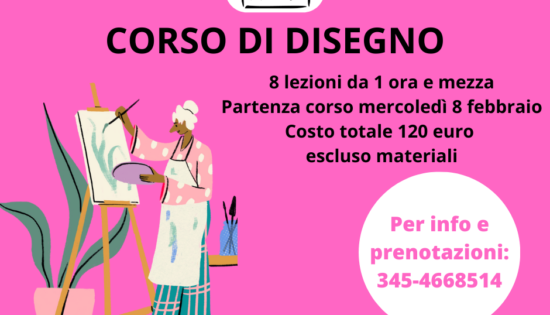 Corso di Disegno base in gruppo o lezioni individuali