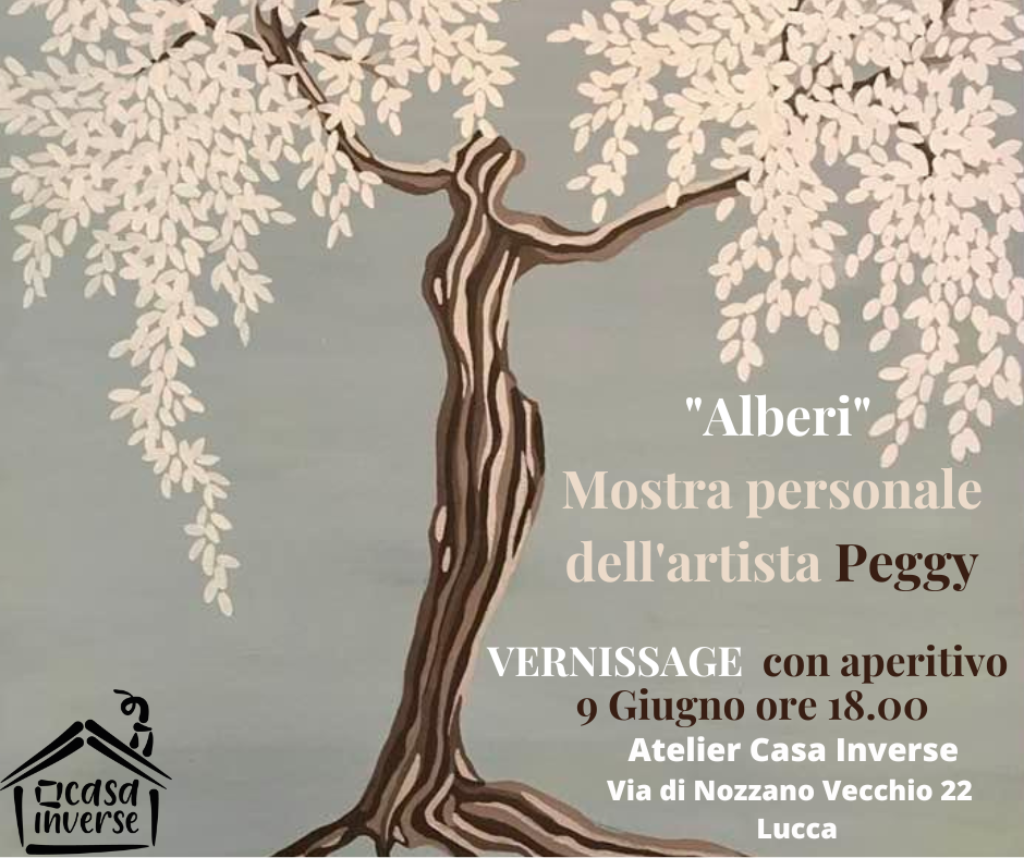 Alberi di Peggy Petrini in mostra a Casa Inverse